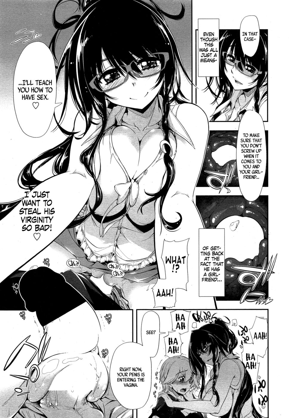 Hentai Manga Comic-Flower X Flower-Read-9